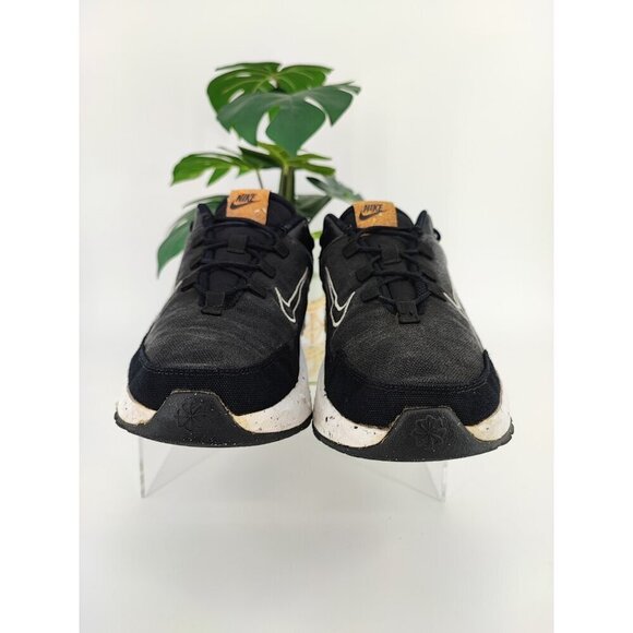 Nike women's Crater Remixa Black Canvas Running Shoes Size 8.5 US - Picture 2 of 9